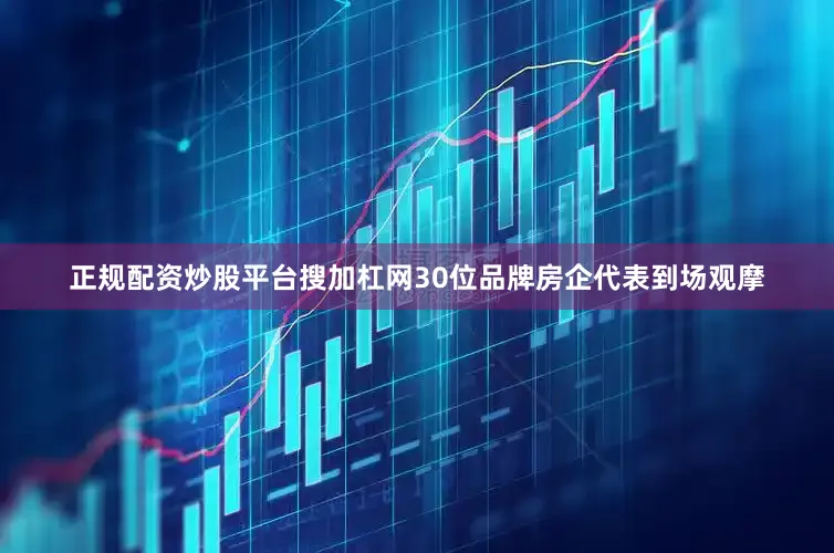 正规配资炒股平台搜加杠网30位品牌房企代表到场观摩
